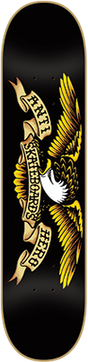 ANTI HERO CLASSIC EAGLE SKATEBOARD DECK 8.12 BLACK