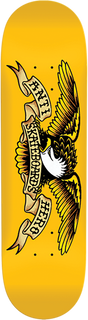 ANTI HERO EAGLE DBX SKATEBOARD DECK 8.25 YELLOW