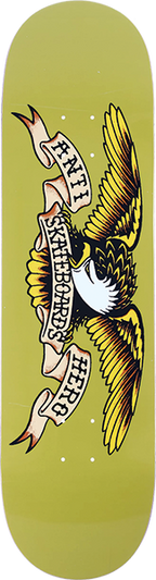 ANTI HEROEAGLE DBX SKATEBOARD DECK-8.62 GREENISH with grip