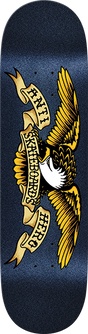 ANTI HERO EASY RIDER CLASSIC EAGLE SKATEBOARD DECK 8.5 NAVY METALLIC