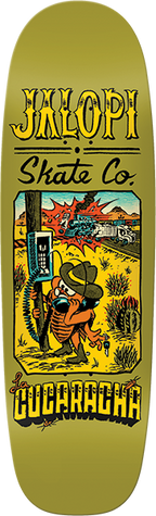 ANTI HERO JALOPI CUCARACHA SKATEBOARD DECK-9.69 BROWN