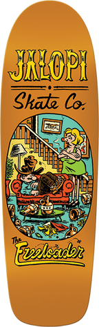 ANTI HERO JALOPI FREELOADER SKATEBOARD DECK-10.14 ORANGE