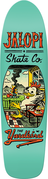 ANTI HERO JALOPI YARDBIRD SKATEBOARD DECK-9.81 TEAL