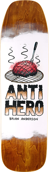 ANTI HERO ANDERSON TOASTED SKATEBOARD DECK 9.25X32.25