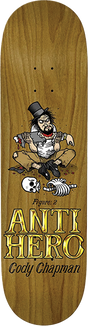 ANTI HERO CHAPMAN EAT THE RICH SKATEBOARD DECK-8.32