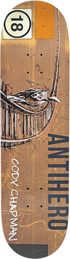 ANTI HEROCHAPMAN INTERMODAL SKATEBOARD DECK-8.5