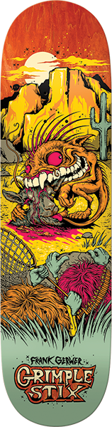 ANTI HERO GERWER GRIMPLE STIX GRYPTIDS SKATEBOARD DECK-8.25