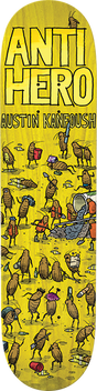 ANTI HERO KANFOUSH ROACHED OUT SKATEBOARD DECK 8.06