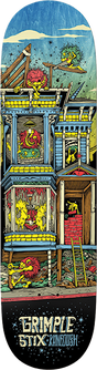 ANTI HERO KANFOUSH VICTORIAN SKATEBOARD DECK-8.75