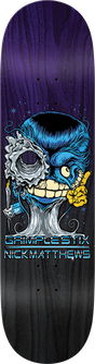 ANTI HERO MATTHEWS GRIMPLESTIX GRIMPLENATOR SKATEBOARD DECK-8.5 PUR