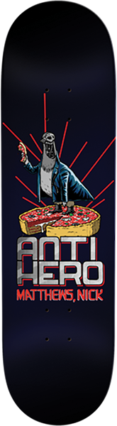 ANTI HEROMATTHEWS P2 JUDGEMENT DAY SKATEBOARD DECK-8.38