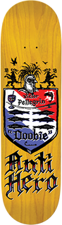 ANTI HERO DOOBIE COAT OF ARMS SKATEBOARD DECK 8.62