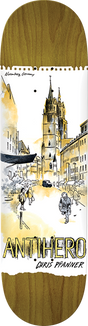 ANTI HERO PFANNER CITYSCAPES SKATEBOARD DECK 8.38