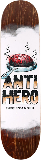 ANTI HERO PFANNER TOASTED SKATEBOARD DECK 8.06