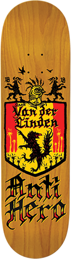 ANTI HERO DAAN COAT OF ARMS SKATEBOARD DECK 8.28