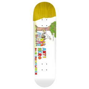 ANTI HERO VAN DER LINDEN P.WALKER RD3 SKATEBOARD DECK-8.25 WHITE