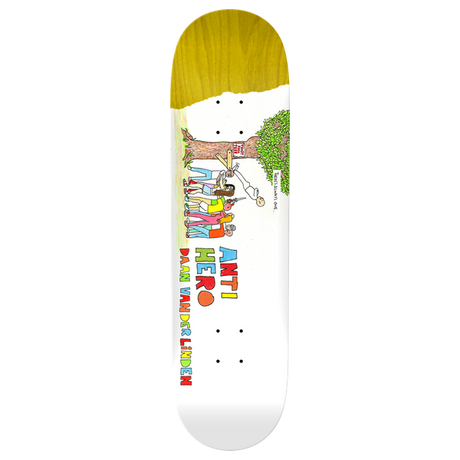 ANTI HERO VAN DER LINDEN P.WALKER RD3 SKATEBOARD DECK-8.25 WHITE