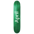 APRIL OG LOGO TWIN SKATEBOARD DECK-8.25 GREEN