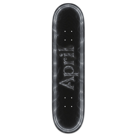 APRIL OG LOGO NIGHT SKATEBOARD DECK-8.38