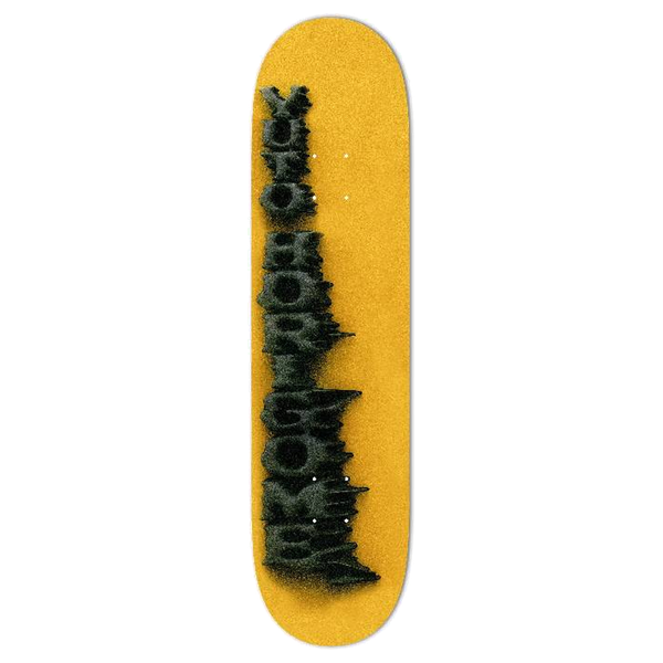 APRIL HORIGOME STAMP SKATEBOARD DECK-8.25 ORANGE