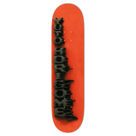APRIL HORIGOME STAMP SKATEBOARD DECK-8.38 RED