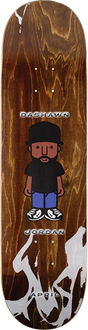 APRIL JORDAN CHARACTER SKATEBOARD DECK 8.38