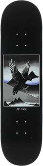 APRIL KISHI YATAGARASU SKATEBOARD DECK-8.25
