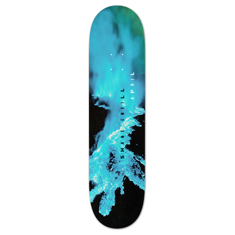 APRIL ONEILL BLUE FLOW SKATEBOARD DECK-8.38