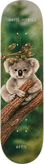 APRIL ONEILL MARSUPIAL SKATEBOARD DECK 8.0