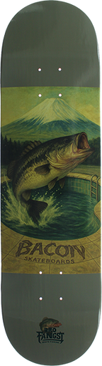 BACON BRO FRANGST FISH SKATEBOARD DECK-8.25