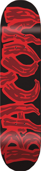 BACON FONTCULA SKATEBOARD DECK 8.25 BLK/RED