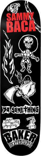 BAKER BACA DIVINE EVIL SKATEBOARD DECK-8.5