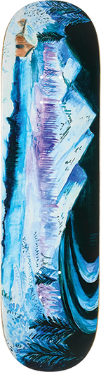 BAKER BROOKER NIGHT ROSS SKATEBOARD DECK 8.5 B2