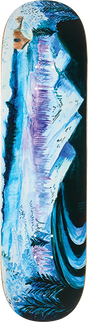 BAKER BROOKER NIGHT ROSS SKATEBOARD DECK 8.5 B2