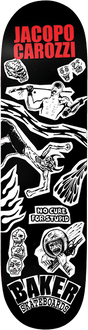 BAKER CAROZZI DIVINE EVIL SKATEBOARD DECK-8.25