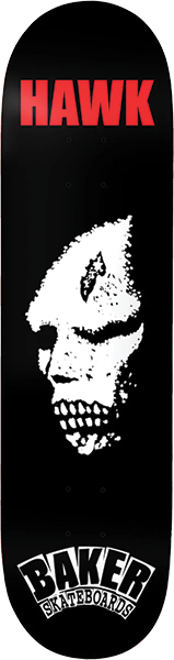 BAKER HAWK CRATERS OF THE SKULL SKATEBOARD DECK-8.38