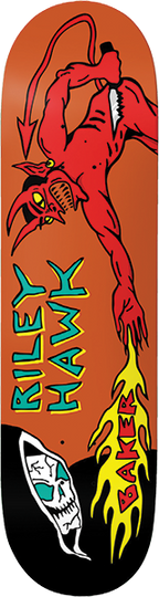 BAKER HAWK EVIL VS. EVIL SKATEBOARD DECK-8.5