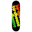 BIRDHOUSE TRIPLE STACK SKATEBOARD DECK-8.5 RASTA w/grip