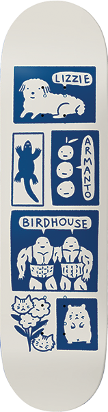 BIRDHOUSE ARMANTO CATALINA SKATEBOARD DECK-8.25