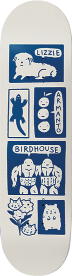 BIRDHOUSE ARMANTO CATALINA SKATEBOARD DECK-8.25