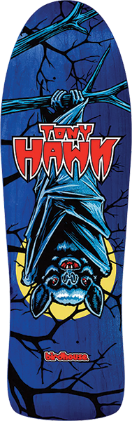 BIRDHOUSE HAWK BAT SKATEBOARD-10.25x32