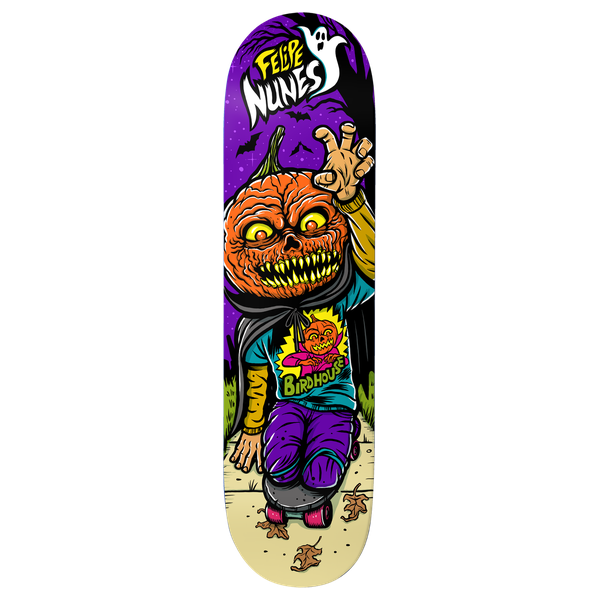 BIRDHOUSE NUNES HALLOWS EVE SKATEBOARD DECK-8.0
