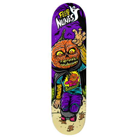 BIRDHOUSE NUNES HALLOWS EVE SKATEBOARD DECK-8.0