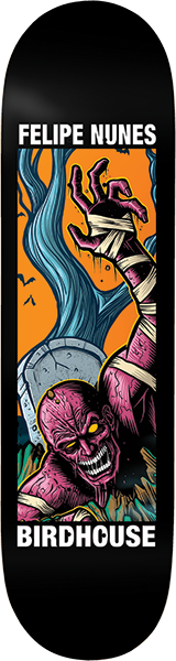 BIRDHOUSE NUNEZ SECOND LIFE SKATEBOARD DECK-8.25