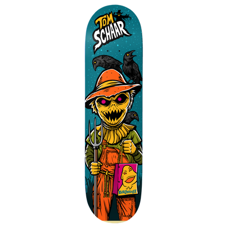 BIRDHOUSE SCHAAR HALLOWS EVE SKATEBOARD DECK-8.38