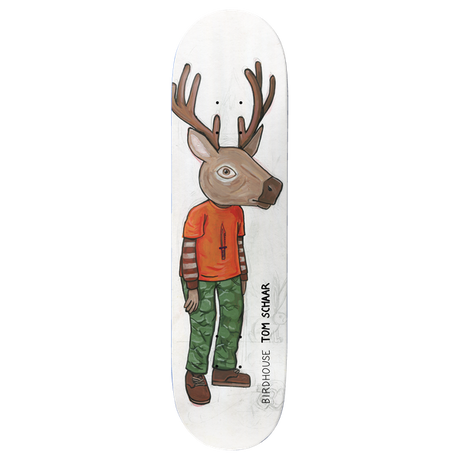 BIRDHOUSE SCHAAR INTERSPECIES SKATEBOARD DECK-8.25