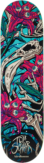 BIRDHOUSE SCHAAR TILLBROOK SKATEBOARD DECK-8.38