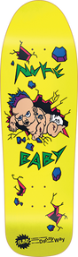 BLIND WAY NUKE BABY SKATEBOARD DECK-9.7X31.7 YELLOW sp
