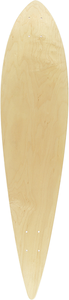 BLANK H6 LB PINTAIL SKATEBOARD DECK-8.9x40 NAT