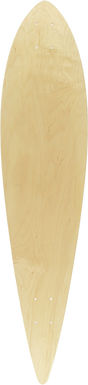 BLANK H7 LB PINTAIL SKATEBOARD DECK-9.5x39.4 NAT